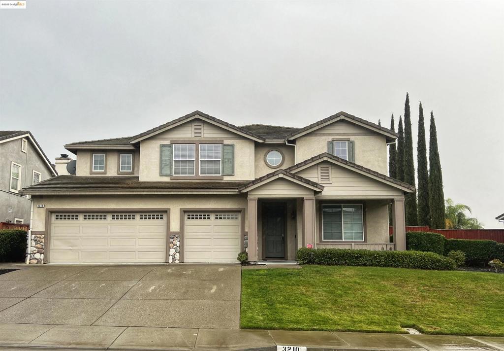 Immaculate, light-filled home that combines timeless design with modern updates! Nearly 3,000 sq. ft. on a peaceful circular street just minutes from Antioch BART. Grand living room with soaring ceilings and hardwood floors connects to the formal dining room. Spacious eat-in kitchen with island and breakfast bar, perfect for gatherings. Family room with a gas fireplace is ideal for cozy evenings. Five bedrooms and three full baths, including one bedroom and full bathroom on the main level - perfect for guests or a home office. Luxurious Master Suite, Primary Bathroom with new customized flooring and dual vanities, a jetted tub, separate shower, and walk-in closet. Fresh interior paint, new custom carpet, and newer HVAC system. Private backyard with an extended patio and wide side-yard access. Premium Lot with 8,726 Sq.Ft of Land. Excellent location near schools, parks, shopping, Lone Tree Golf & Event Center, and Contra Loma Regional Park, just minutes from BART and Highway 4 for an easy commute!