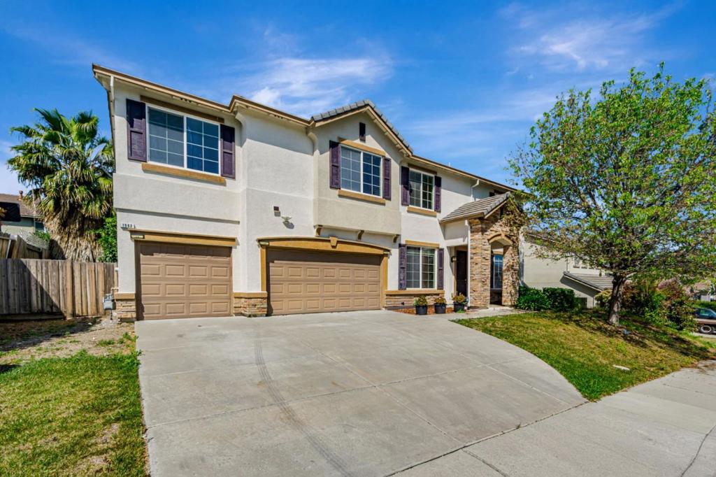 Welcome to this stunning 6-bedroom, 5-bathroom home located in the vibrant city of Pittsburg. This expansive residence spans over 4,347 sq ft and offers ample space for comfortable living. The heart of the home is its gourmet kitchen, featuring a gas cooktop, built-in oven, marble countertops, an island, dishwasher, and garbage disposal. Perfect for culinary enthusiasts, it provides everything needed for meal preparation and entertaining. The home includes a separate family room and dining area, ideal for hosting gatherings. The flooring throughout comprises carpet, laminate, and tile, adding both style and practicality. Enjoy cozy evenings by the fireplace, a delightful feature for chilly nights. The property offers a convenient laundry setup with a washer and dryer located in the utility room. Located in the Pittsburg Unified School District, this home is situated on a sizable lot of 6,375 sq ft and includes 3 garage spaces. Experience comfortable living with amenities like central forced air heating, ceiling fans, and central AC. Don't miss the opportunity to own this exceptional property in Pittsburg.