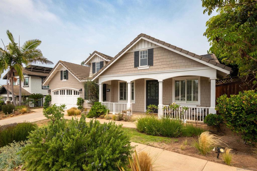 Coastal Single-Story Gem in Leucadia Just steps from Grandview, Beacons, and Moonlight Beach—and adjacent to Leucadia Oaks Park—this beautifully updated single-level home blends relaxed coastal charm with modern comfort. An airy open floor plan connects the great room, dining area, and chef’s kitchen, where a granite island, white cabinetry, gas range, and new dishwasher offer both style and function. Glass doors lead to a private tropical retreat with pool, spa, outdoor shower, and spacious patio—ideal for everyday living and entertaining. The serene primary suite features backyard views, a sunny flex space for office or lounge, a spa-like bath with soaking tub, dual vanities, and a large walk-in closet. Three additional rooms—one perfect as an office or fourth bedroom—offer versatility and space. Additional highlights include surround sound, owned solar, a two-car garage with EV charger, and a location near top-rated schools. Moments from Encinitas’ beaches, shops, and restaurants, this thoughtfully designed home offers effortless living in one of North County’s most desirable neighborhoods.