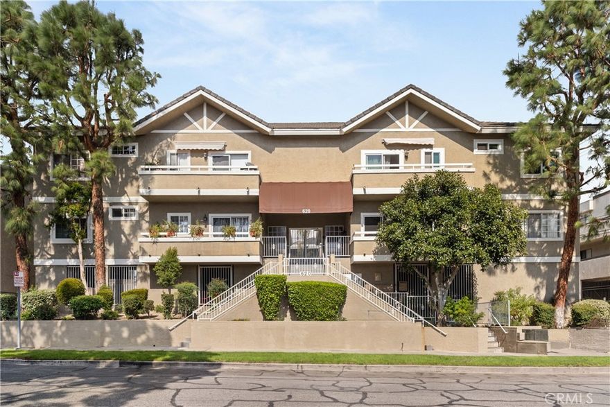 Nestled within a secure, well-maintained complex in the heart of beautiful Burbank, this move-in-ready condo offers 2 bedrooms, 2.5 bathrooms, and 1,288 square feet of comfortable living space. Step inside to a bright, inviting living room featuring gleaming laminate floors, crown moldings, recessed lighting, and a cozy fireplace—perfect for relaxing or entertaining. The adjacent dining area flows seamlessly into a stylish kitchen appointed with granite countertops and stainless steel appliances. Upstairs, both bedrooms feature ample closet space and ensuite baths with modern showers. Additional highlights include in-unit laundry with space for a stackable washer and dryer, two assigned parking spaces in the gated underground garage, and well-kept community grounds. Centrally located just minutes from Trader Joe’s, Ralphs, Downtown Burbank, Burbank High School, local parks, dining, and freeway access—this condo combines everyday convenience with the charm of Burbank living.
