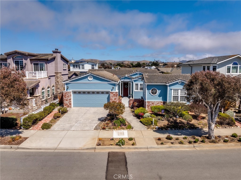 Coastal Living at Its Finest – Elegant Home in The Cloisters, Morro Bay
Just steps from the dunes and the beach, this beautifully maintained single level 3-bedroom, 3.5-bathroom home is located in the exclusive Cloisters neighborhood of Morro Bay — a peaceful coastal enclave offering luxury, convenience, and natural beauty. Built in 2002 and thoughtfully designed with 1,882 sq ft of living space, this home features an open-concept layout perfect for entertaining or simply enjoying the relaxed beachside lifestyle. The spacious living and dining areas are enhanced by bamboo flooring and stylish plantation shutters throughout, offering both elegance and privacy. The chef’s kitchen is complete with granite countertops, an abundance of cabinetry and storage, and a full suite of included appliances: double oven, gas cooktop, refrigerator, dishwasher, and built-in microwave. The kitchen flows seamlessly into the living space, making it ideal for gatherings of any size. Each of the three bedrooms offers plush carpeting for comfort, while the bathrooms are finished with durable laminate wood flooring. One of the bedroom ensuite is a detached casita that offers personal space and privacy for your guests or extended family. A large 2-car garage adds practicality with ample storage options. This home is designed for ease of maintenance and lasting quality — perfect as a full-time residence, weekend getaway, or investment opportunity. Community highlights include direct access to the scenic coastal trails, a beautifully maintained park, a children’s playground, and miles of walking and biking paths — all just moments from your front door. Don’t miss your chance to own a piece of paradise in The Cloisters — where coastal charm meets everyday convenience.