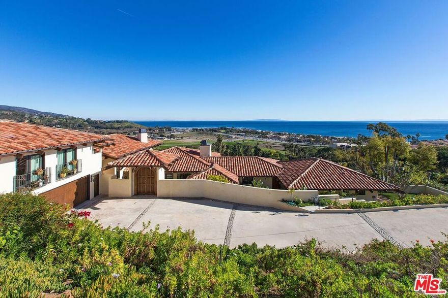 Located in in the heart of Malibu overlooking the Malibu Colony Plaza, Cross Creek and Surfrider Beach, this Spanish Contemporary residence is ideally situated in one of Malibu's most coveted ocean view neighborhoods, offering convenient access to local amenities, premier shopping, world-class dining, and iconic beaches. Boasting 5 bedrooms and 5 bathrooms, this expansive home encompasses nearly 5,000 square feet of sophisticated living space, featuring refined, updated finishes throughout. The open-concept living area flows seamlessly to an outdoor patio and pool, showcasing panoramic views of central Malibu, extending to the Santa Monica Bay and the renowned Queen's Necklace.