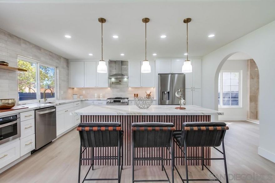 An unbelievable price for a renovated single story home WEST OF THE 5 freeway and smack in the middle of one of the best school districts in Southern California!! Too many upgrades to list here - NEW ROOF, furnace, brand new kitchen, flooring, appliances, paint, landscaping, updated back fencing for noise abatement - amazing! AND - you are only 1.4 miles from Torrey Pines State Beach! Bike, walk, scoot on over to play in the water, enjoy the beach or make the famous hike to the top of the ridge. AND - there is NO HOA! Fireplace in the family room for cool coastal nights, huge driveway to fit 3 cars and a full 2 car garage with storage. This is the perfect home for families looking for the best schools or investors looking to secure beach rental revenue. Do not miss out on this one! Hurry over!