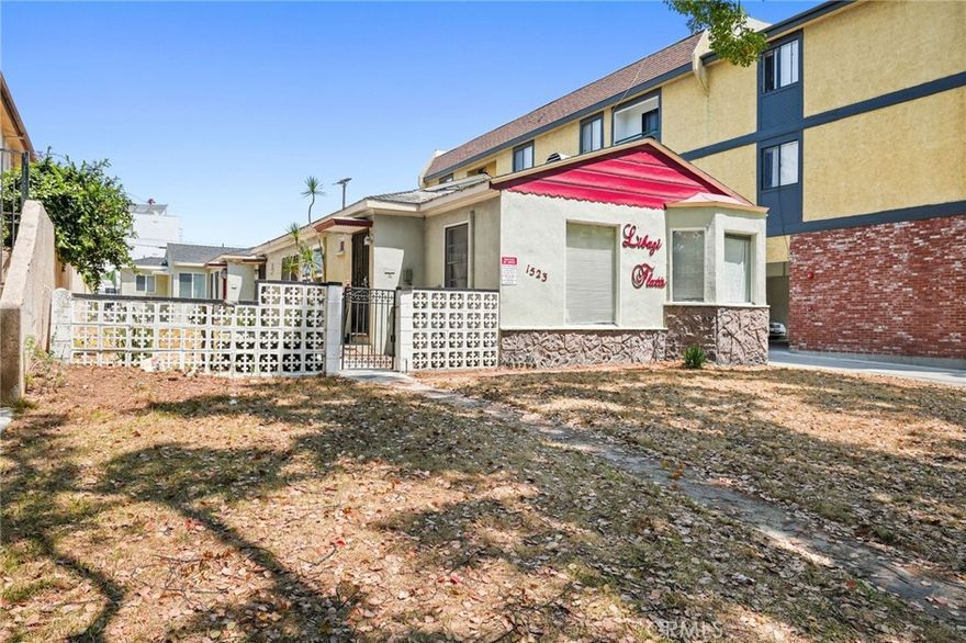 4 unit building will be delivered with approved plans for additional 3 bed 3 bath ADU making it total of 5 units.  Full description coming soon.