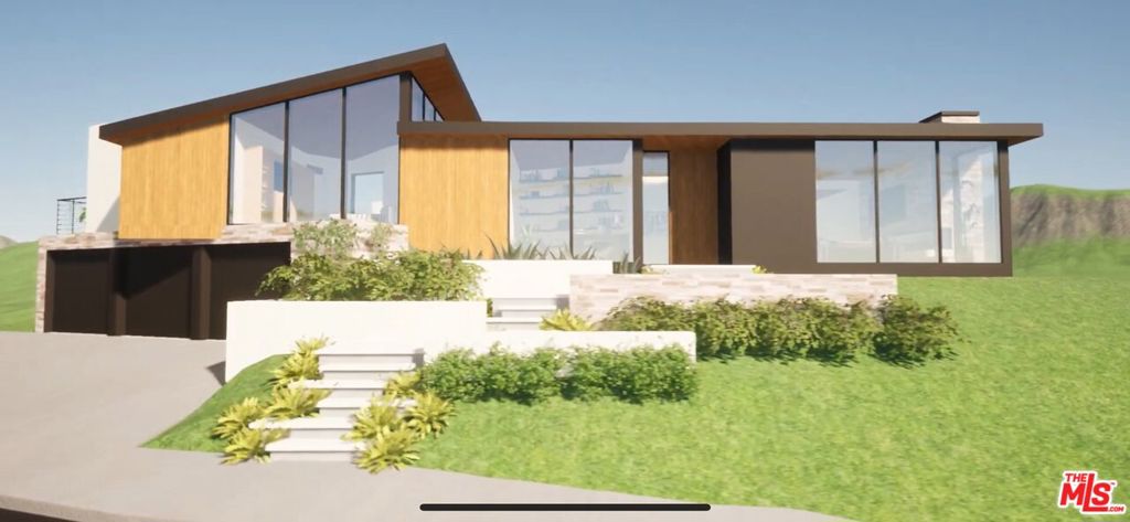 An incredible RTI (Ready-to-Issue) development opportunity with panoramic ocean views on a mostly flat 12,438 sq ft lot. With fully approved architectural plans and permits this treasure is perched on a peaceful cul-de-sac in one of the most sought-after pockets of the Pacific Palisades. This rare ocean view lot presents a unique chance to be part of the next chapter of the Palisades' renewal, a community defined by resilience, beauty, and character. Set against sweeping ocean, canyon, and mountain vistas, the property captures the best of California living. This lot offers privacy, tranquility, and prestige just minutes from what will be the reimagined Palisades Village, scenic hiking trails, and the beach. A truly rare, ready-to-build opportunity has approved plans for a 3173 sq ft 4 bed/4 bath home with a 730 sq ft 3 car garage and pool. Phase 1 and Phase 2 completed.