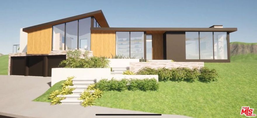 An incredible RTI (Ready-to-Issue) development opportunity with panoramic ocean views on a mostly flat 12,438 sq ft lot. With fully approved architectural plans and permits this treasure is perched on a peaceful cul-de-sac in one of the most sought-after pockets of the Pacific Palisades. This rare ocean view lot presents a unique chance to be part of the next chapter of the Palisades' renewal, a community defined by resilience, beauty, and character. Set against sweeping ocean, canyon, and mountain vistas, the property captures the best of California living. This lot offers privacy, tranquility, and prestige just minutes from what will be the reimagined Palisades Village, scenic hiking trails, and the beach. A truly rare, ready-to-build opportunity has approved plans for a 3173 sq ft 4 bed/4 bath home with a 730 sq ft 3 car garage and pool. Phase 1 and Phase 2 completed.