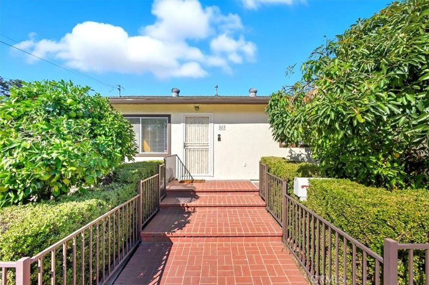 Make this beautiful 2 bedroom, 1 1/4 baths, Upland home yours. From 5th Ave, approach the front door and notice the fruit trees on both sides, including avocado and grapefruit. Upon entry, you’ll see the home’s open floor plan with new interior paint throughout. From the entry, step into the living/family room with newer flooring, leading directly into the open kitchen with newer cabinets, clean stove, dishwasher, & farm sink. From the kitchen go directly to the laundry/mud room where you’ll see the ½ bathroom. Exiting the laundry room is the side yard with ample parking space and the two-car garage. Attached to the back of the garage is storage area. This 1,000+ sq ft (per assessor), and near 5,500 sq ft lot gives you plenty of space for gatherings of family and friends. This home is well-maintained and it's close to schools, restaurants, shopping and convenient Freeway access.