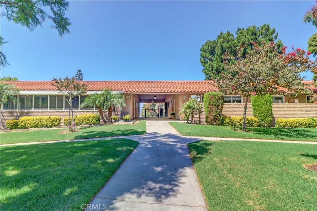 Lovely upper remodeled Casa Vista Condo (2bd/2ba) with a large enclosed sunroom and no stairs. The kitchen has been remodeled with stainless steel appliances, new cabinets, granite countertops, a large skylight and recessed lighting. The windows and sliding glass doors have been upgraded throughout the home. A full size washer/dryer is located in the hall closet for easy access. The primary suite is generously sized for a king size bed and includes an en-suite bathroom and a walk-in-closet. Other features include central air/heating, smooth ceilings, a whole house attic fan, carpet & tile flooring, and parking close by. Located in Laguna Woods, enjoy all the amenities the Village has to offer: 27 holes of golf plus a separate 9-hole walking course, tennis courts, separate pickleball courts, 5 swimming pools, 3 fitness centers, bridge card room, 7 club houses, computer rooms, over 200 clubs to participate in and much more. There is free bus transportation. The unit includes: water, trash, basic cable, landscaping, and exterior building maintenance plus access to all Laguna Woods Village Facilities. You are within 15 minutes of Laguna Beach and extremely close to great shopping and restaurants. Come and see this move in ready home.
