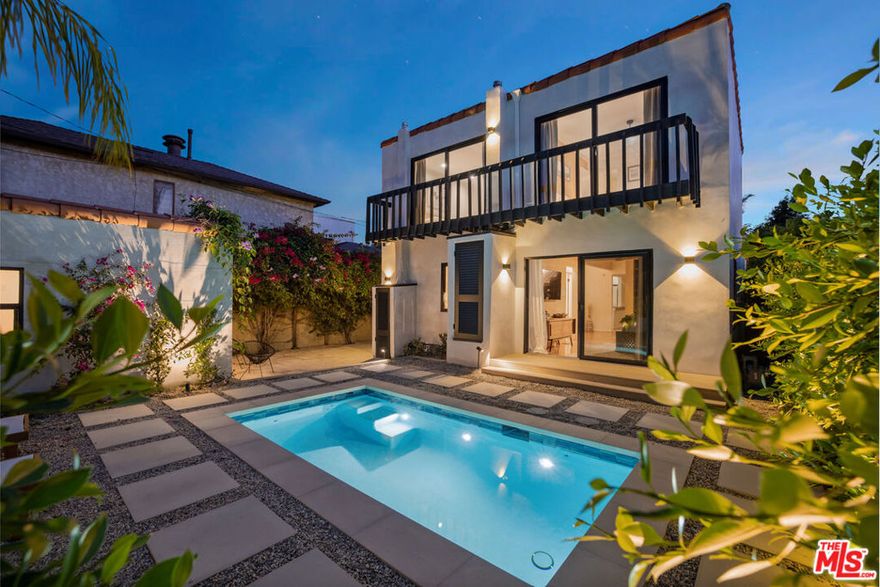 Just renovated, modern Spanish style home in the heart of Venice and Marina del Rey, be one of the first to stay at this property. Very tranquil and quiet neighborhood yet just a walk away from the beach, Abbot Kinney, with tons of restaurants and local shops. Fully Furnished and equipped with everything you will need for your stay including fresh linens, towels, full kitchenware, and FAST wifi. Fully gated and hedged w/plenty of on-site and street parking with a beautiful pool. 3 Bedrooms and 2 full Bathrooms in the main house. Two dinning areas inside and outdoor. Beautiful indoor/outdoor vibe with private outdoor space with a pool. Detached Guest house with its own Bedroom and full Bathroom. Two sets of washer/dryers for laundry, one in the main house and one in the guest house. Price Listed is for one year lease, no utilities included. Short-Term Rental (minimum ONE MONTH) also available, includes all utilities, cable/wifi. Please reach out for more information.
