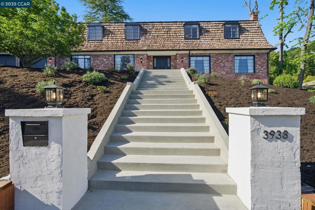 HUGE LOT IN HAPPY VALLEY! Custom 4,200SQFT 4 bedroom +1 den / 4 bath home in Lafayette’s exclusive Happy Valley neighborhood. First time ever on the market! Huge backyard that holds tons of potential to possibly sub-divide and build on to existing side road (Buyer to investigate with City of Lafayette). This two-story traditional is filled with natural light, gleaming hardwood floors, dual zone heating & A/C, spacious over-sized rooms, expansive Primary Suite with en-suite bath, private office/workout room and walk-in closet, 2nd bedroom upstairs with private en-suite bath, main floor in-law/guest bedroom with full bath across the hall originally designed for in-law quarters w potential private kitchen/laundry room. The large chef's kitchen is light & bright with stainless steel appliances attached family room that leads to the huge backyard. Buy into the East Bay’s Top Schools and most desirable City. Centrally located, and close to Hwy 24/680, BART, the beloved Lafayette Reservoir, hiking and biking trails.
