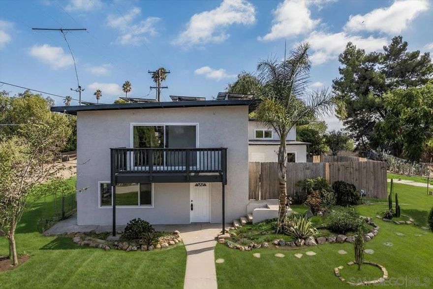 Live in this 4 Bedroom Beautiful Home and Build an ADU! Lot is 32,670!! And... seller is selling APN#183-074-08-00 with it! Lot is connected to existing yard divided by fence- lot is 12,937 square feet! Home is gorgeous!!! Fresh Interior Paint all throughout, Fresh Exterior Paint, New Carpet, New Vinyl Plank Flooring upon Entry, 4 Full Bedrooms Upstairs. Master Suite has Balcony! Views Views Views from many windows! Lots of Light throughout!!! Kitchen is nestled in the middle of the home with a cute room that could be a family room or an office. Living Room is large with shelving nooks and a closet! Windows Windows and more windows! There's also a storage room on the side with patio! Yard Space!!! Solar! Long Driveway for cars, toys, your driveway! Looking for a home with some space, no fees, yard, room to grow, room to build, privacy and clean? Go see this one! You don't want to miss it!