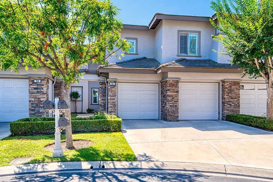 Look no further than this beautifully remodeled home situated within walking distance of the Coto de Caza Golf & Racquet Club! Turnkey with designer finishes, this stunning 3-bedroom + loft, 2.5-bath home offers modern luxury and timeless style. Step inside to find an open-concept floor plan filled with natural light, new wide-plank flooring, and custom details throughout. The brand-new chef’s kitchen features sleek cabinetry, stainless steel appliances, a dining nook, and a peninsula countertop that allows for bar seating. The inviting living room seamlessly connects to the dining area and private backyard patio. Enjoy entertaining or relaxing in the spacious low maintenance backyard while enjoying the stunning Coto Valley views. A downstairs laundry, upgraded half bath, and two-car garage with built-in storage complete the main level. Upstairs, a spacious loft with additional built-in storage provides the perfect flex space for a home office, gym, or play area. The primary suite showcases a beautifully updated spa-inspired bathroom with dual vanities, a walk-in shower, and a generously sized custom closet, plus stunning views from the private balcony! Two secondary bedrooms & a remodeled full bathroom complete the 2nd level. Additional highlights include a whole-house re-pipe, new plumbing in primary bath, fresh paint throughout, and almost all the windows have been replaced. Located near Coto’s scenic trails, parks, golf courses, and equestrian center, 31 Brassie offers the perfect blend of modern comfort and resort-style living behind the gates of one of Orange County’s most coveted communities.