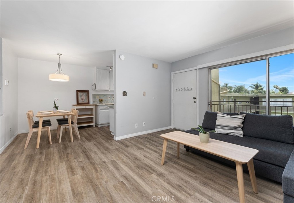 Welcome to this beautifully maintained 2-bedroom, 1.5-bath top-floor condo nestled in the heart of vibrant Pacific Beach. With its updated coastal décor, luxury vinyl plank flooring, and abundant natural light, this home offers a relaxed beach-town feel with elevated comfort. Enjoy peaceful hillside and evening light views from your 3rd-floor perch, plus the convenience of a private storage closet and covered carport. The gated Regency complex features resort-style amenities including a heated pool, BBQ area, rec room, bike & surfboard storage, and elevator access. Only moments from freeway access and just ten minutes to downtown, the airport, La Jolla, and Mission Valley—this location offers unbeatable convenience and lifestyle. Don’t miss this opportunity to own a slice of coastal San Diego living!