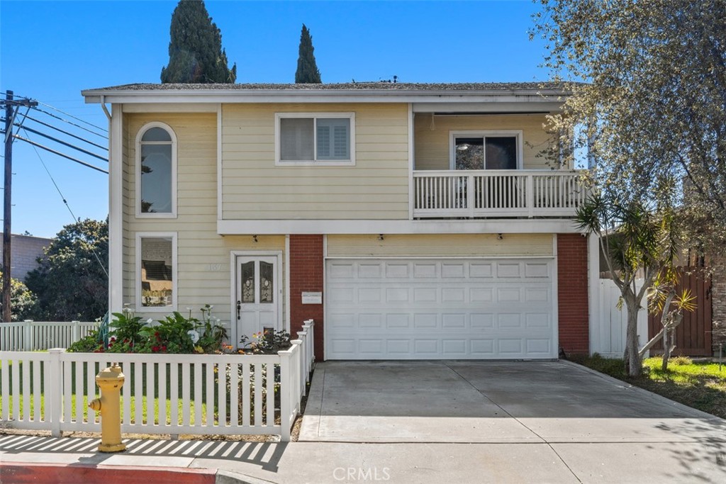 Welcome to 137 W Avenida Cornelio, a charming coastal home located just steps from San Clemente’s pristine beaches and vibrant town center. This three-bedroom gem offers a bright and airy interior with spacious living areas, real oak hardwood floors, and a cozy gas fireplace. The home features an attached two-car garage with additional parking for two cars outside, a fenced front yard perfect for pets, and two large decks offering ocean views. Inside, you'll find a fully equipped kitchen with granite countertops, a new dishwasher, and a washer/dryer in an enclosed room off the kitchen. The home is also fitted with Cebtral hear and air conditioning plus a mini-split heater/air conditioner for added comfort. For peace of mind, a full-house security system with video surveillance and fire sprinklers is in place. Upstairs, you’ll find large bedrooms, including a primary suite with a spacious bathroom and a walk-in closet. In addition to a new roof and water heater, home has a recent termite clearance, and the seller has completed many repairs from a recent home inspection to ensure everything is move-in ready. This home is ideal for those looking to personalize their dream coastal living space in one of California’s most desirable locations.