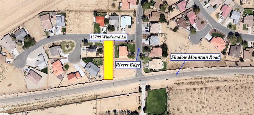 Build your dream home on this deep Silver Lakes lot backing to Shadow Mountain Rd with block wall privacy. Enjoy all the exclusive Silver Lakes HOA amenities including two stocked lakes with beaches and parks, 27-hole championship golf, clubhouse with pool, gym, tennis, and more. Conveniently located near local market, schools, and just a short drive to Victorville and Barstow. Home purchase includes a custom home design.