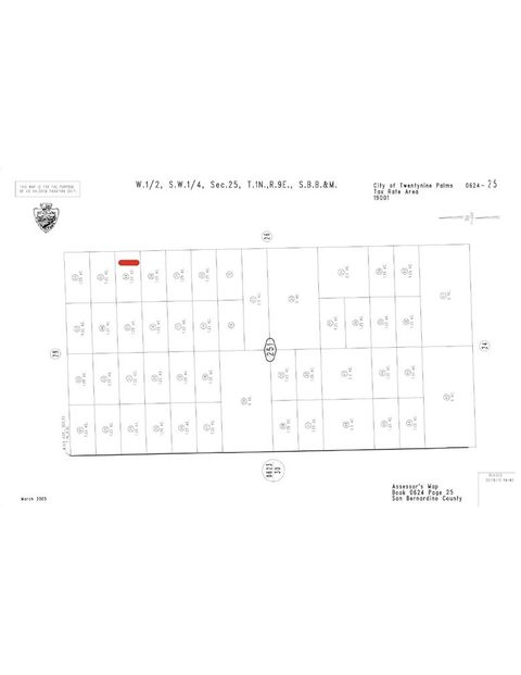 Photo of 0 none, 29 Palms, CA 92277 (MLS # SR26104604)