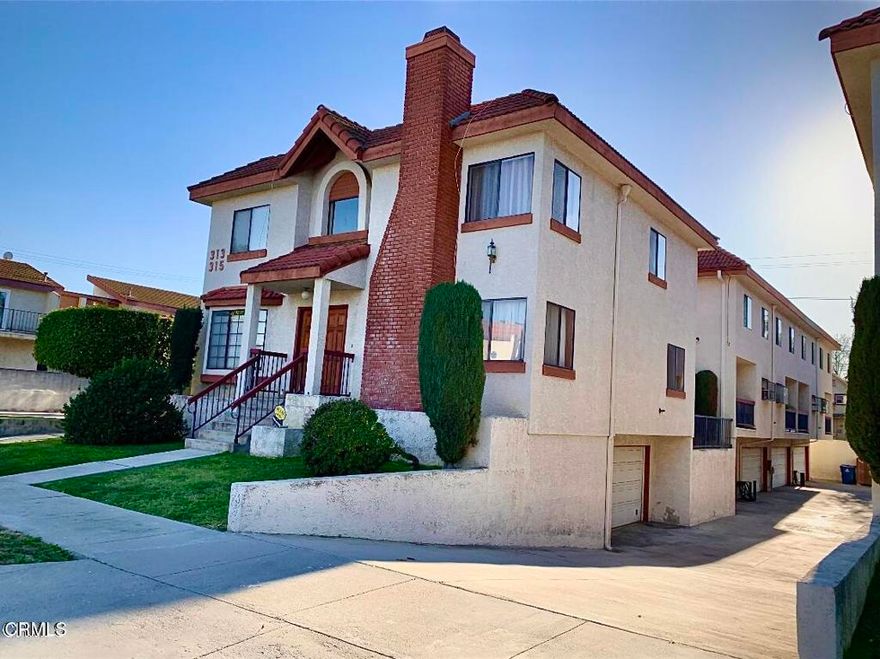 Nice and clean 3 bedrooms 2.5 bathrooms town home located in the prestigious Down Town of Alhambra. Features of this 3 levels property includes a formal living room adjacent to the powder room, formal dining room offered the sliding doors which is opens to the balcony. An open floor kitchen brightly with many cabinet spaces next to the individual laundry room. All bedrooms are in upstairs. The perfect size primary bedroom with updated bathroom offered 2 sinks and a bath tub. The other two bedrooms are share a bathroom. Approximate 120 sf bonus room in down stair next to the 2 car garage is not included the current sf which is perfect for storage supplies or home office. Wood like flooring. Walk-in distance to the cinema, restaurants, banks, a must see.