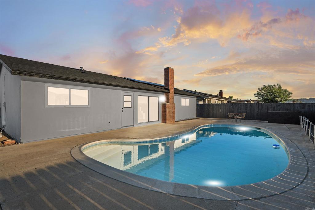 Fully renovated Poway pool home with views and a huge garage. Welcome to 13416 Tobiasson Rd- a turn-key 4 bed, 2 bath single-family home finished top to bottom. Inside, you’ll find a fresh remodel, no stone left unturned. The bright, open living spaces flow outdoors to a sparkling pool and expansive view backdrop perfect for sunset BBQs and weekend lounging. OVERSIZED garage with bonus/flex area- ideal for a workshop, gym, storage, designated laundry room or creative studio. Set in a quiet Poway pocket just a short stroll to a nearby elementary school and within the top-rated Poway Unified School District, you’re also minutes to parks, trails, shopping, and dining. Move right in and enjoy the Poway lifestyle- turnkey renovation, pool + views, and room for all your vehicles and gear! SELLER WILL CONSIDER A RATE BUY DOWN.