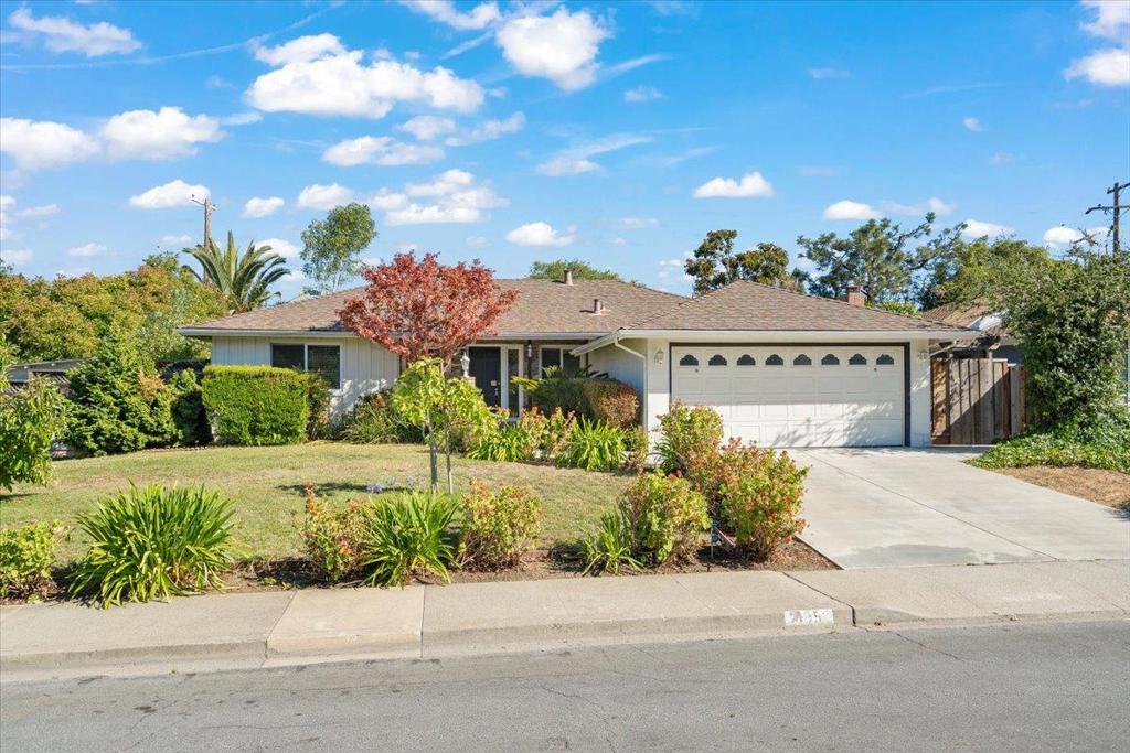 Stunning Westwood Oaks Home in Prime Location with Cupertino Schools! Beautifully upgraded home sits on a spacious corner lot & features a remodeled interior, along with fully remodeled bathrooms, brand New Heater, New roof & freshly painted throughout, New dual-pane windows & French doors, New concrete driveway, front patio, & backyard/side yard walkways, Modern open kitchen with updated appliances, New landscaping front & back. Gorgeous living/dining area w/ fireplace & electric gas starter, Hardwood floors, crown moulding, & baseboards throughout. Bonus Inclusions: Clark Pest Control - termite protection & monthly pest service, & Weekly gardening service. Finished garage + mature fruit trees. Upcoming ADU Construction Notice: Front yard will be enclosed with a tall natural hedge for privacy, creating a charming, usable outdoor space. The backyard will be separated & fenced off. Renters benefit from a discounted rental rate locked in during the estimated 6-9 month construction period. Don't miss this rare opportunity to live in one of Santa Clara's most desirable neighborhoods with A+ schools. Available Now! Please allow 3 hour notice for showings