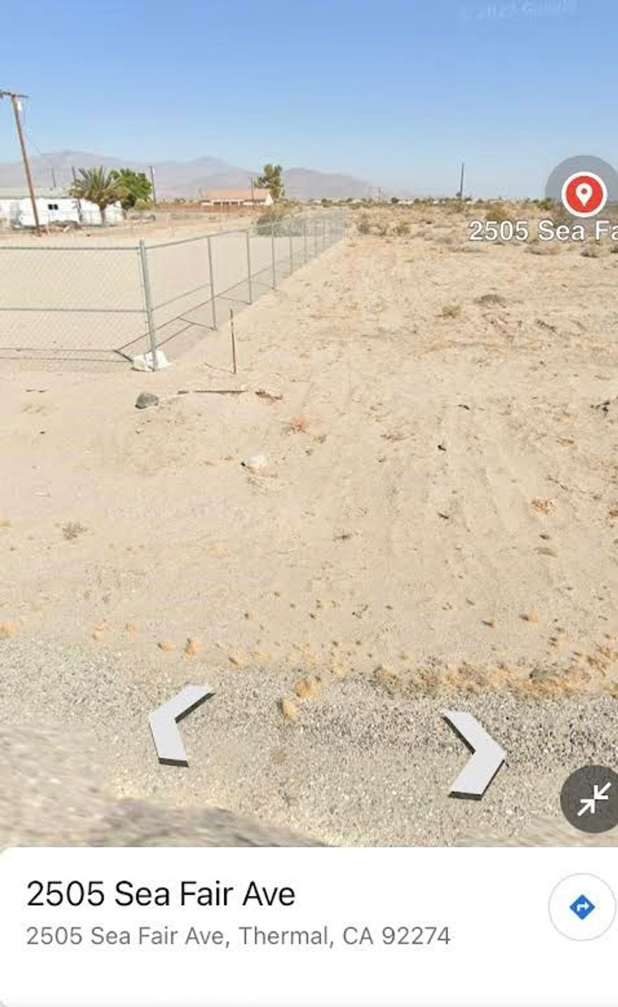 Salton City (Thermal) Ca Lot 9,979 sf. Lots of possibilities built a vacation home, a primary residence, or an investment property. Across the street from a school. Neighboring cities of Brawley, Coachella, and Indio. Close to local grocery, gas, post office, library, restaurants, hiking, and casino.