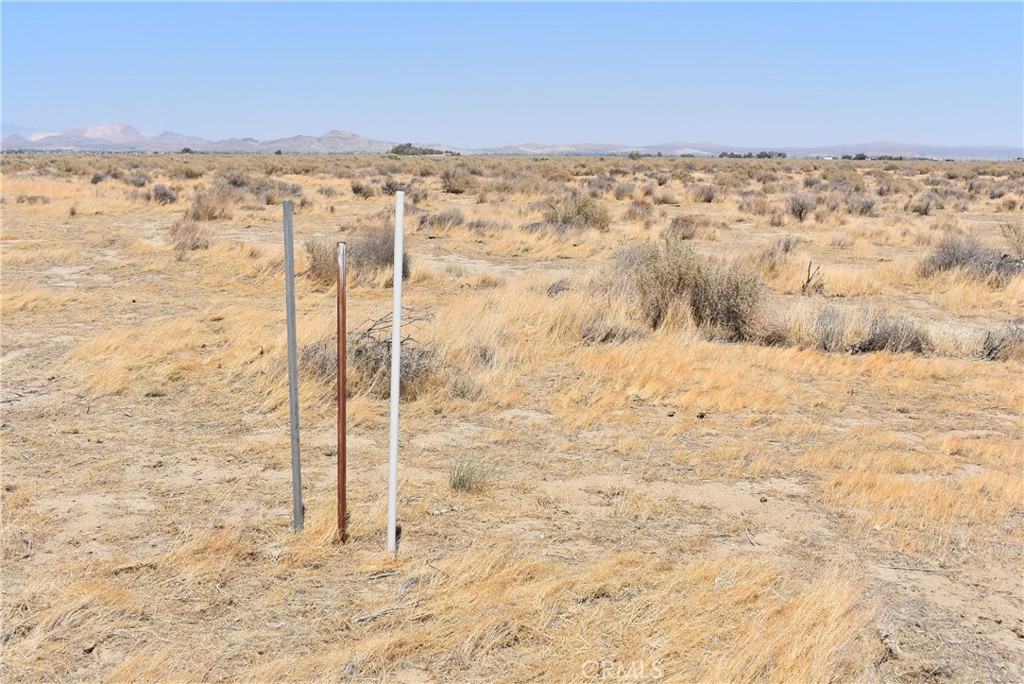 2.85 acre lot with 377 feet of frontage on Ave C8 along the south border of the lot. Zoned LCD22 for agriculture, animals, and a home. County mao shows a record of survey. APN 3113-008-026.