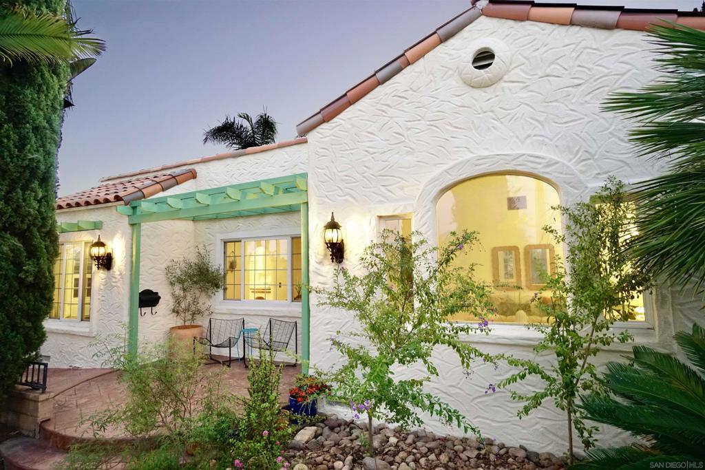 Discover timeless charm in this Spanish-style classic, perfectly blending character with modern convenience and PAID solar! Step inside and be greeted by gorgeous hardwood floors, abundant natural light from beautiful windows, and thoughtful details that make this home truly special. The property sits behind a private gate, offering both privacy and security. The fabulous backyard provides the perfect setting for entertaining, whether it’s an intimate gathering or a lively evening with friends. The versatile garage space has been thoughtfully adapted for multiple uses, currently set up as an exercise area, laundry, and storage, but ready to be customized to your lifestyle. Located in the heart of North Park, this home is just steps away from the neighborhood’s vibrant art, dining, and cultural scene. A rare opportunity to own a true Spanish classic in one of San Diego’s most sought-after communities!!
