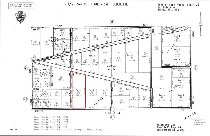 Property Highlights Exceptional Development Opportunity 11.55 acres of flat, buildable terrain Prime location with established residential neighborhoods nearby Ideal for custom home construction, equestrian property, or investment development Peaceful rural setting with mountain views and desert beauty Location & Accessibility Located in the heart of Apple Valley, California Close to Apple Valley Speedway Easy access to major highways and local amenities Close to shopping, schools, and recreational facilities Just minutes from Victorville and the Mojave River Utilities & Infrastructure Electricity: Available nearby (Southern California Edison serves the area) Note: Buyer to verify exact utility availability and connection costs for this specific location Flexible Financing Options SELLER FINANCING AVAILABLE Flexible terms available for qualified buyers Reduced closing costs and faster transaction Perfect opportunity for investors and owner-builders Negotiate terms that work for your situation Perfect For: Custom Home Builders - Design your dream estate Investors - Hold for appreciation or develop Equestrian Enthusiasts - Space for horses and outbuildings Privacy Seekers - Rural living with city conveniences Property Details Size: 11.55 acres Terrain: Flat and buildable Zoning: Residential Elevation: High desert location