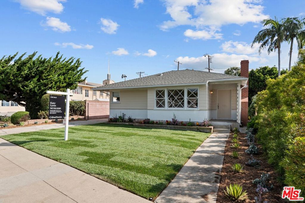 Built in 1953 and set on a nice lot in a quaint pocket of West LA, this inviting home has been recently refreshed and thoughtfully updated with a new HVAC system (including A/C), on-demand hot water heater, and upgraded electrical panel. The flexible open floor plan is filled with natural light, and both the interior and exterior have been freshly primed offering a clean slate for your vision. Enjoy a large, welcoming front yard and a backyard with mature trees and ample space to relax or entertain. A detached two-car garage adds additional versatility. Located just west of the 405 and south of Washington Boulevard, this part of Culver City offers a unique blend of urban access and neighborhood charm. The area features a mix of original mid-century homes, modern architecture, and a growing number of local shops and businesses, along with convenient access to parks, schools, and major transit routes. No representations or warranties are made as to the accuracy, feasibility, or reliability of this information. Buyers are solely responsible for verifying all aspects of the property, including but not limited to square footage, lot boundaries, zoning, and the viability of any proposed improvements. Buyers are strongly encouraged to conduct their own due diligence, consult with appropriate licensed professionals, and rely on their own investigations when making decisions about the property. Any information made available regarding lot size, development potential, or contractor quotes for items such as cabinetry and windows is provided as a courtesy and is not guaranteed.