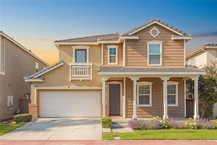 Welcome to this beautiful home located in the gated community of Mission Village in Riverside. This residence offers a bright open floor plan with spacious living and dining areas, a modern kitchen with quality finishes, and a private backyard perfect for outdoor relaxation or entertaining.
Community amenities include a swimming pool, clubhouse, and lawn area with BBQ facilities, ideal for weekend gatherings. Conveniently situated near the 60 Freeway with easy connections to the 91 and 215 corridors, this location offers both comfort and accessibility. Just minutes from downtown Riverside and the historic Mission Inn, you’ll enjoy a secure and well-maintained neighborhood close to shopping, dining, and parks.