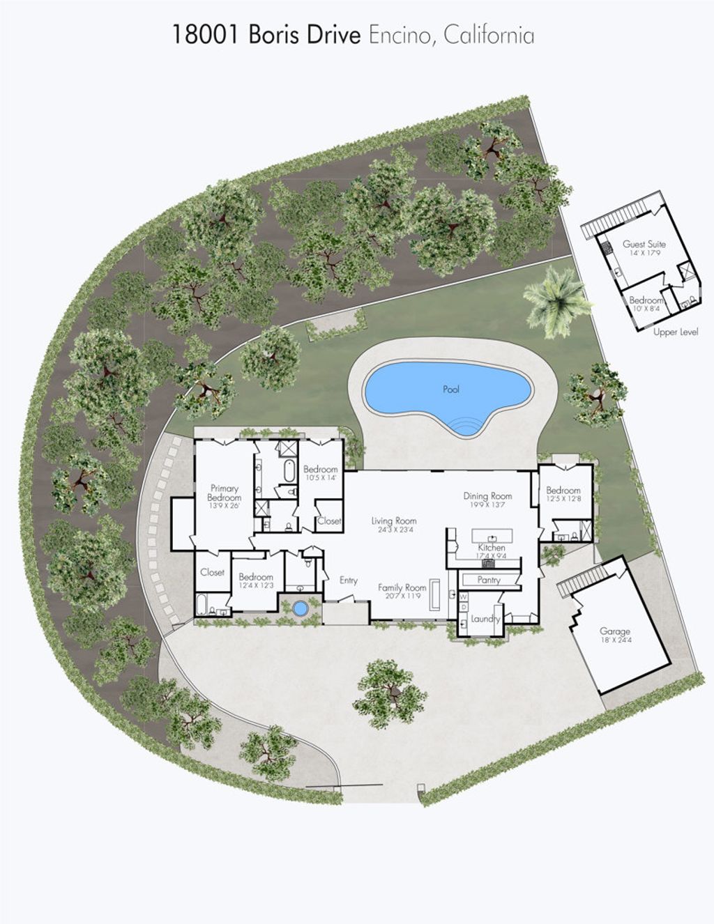 Photo of 18001 Boris Drive, Encino, CA 91316 (MLS # 26723853)