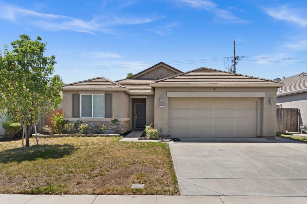 Move-In Ready 4-Bedroom, 3-Bath Single-Story Home on Cul-de-Sac in Antigua Park Manteca, CA.Welcome to this beautifully updated 4-bedroom, 3-bath single-story home nestled in a quiet cul-de-sac in the highly desirable Antigua Park subdivision of Manteca.With a spacious layout, quality upgrades,and an unbeatable location, this home offers comfort, style, and everyday convenience.Step inside to enjoy brand-new carpet and fresh interior paint throughout, creating a bright, move-in ready atmosphere.The open-concept living and dining areas flow into a well-appointed kitchen featuring durable and stylish quartz countertopsperfect for daily use and entertaining.The flexible floor plan includes three full bathrooms, including a private en-suite in the front bedroomideal for guests, multigenerational living, or a home office.The primary suite offers a private retreat with a walk-in closet and a spacious bathroom.Located just steps from Veritas Elementary School and the Promenade Shops at Orchard Valley, this home offers unmatched walkability to top-rated education, dining, shopping, and entertainment.Plus, its cul-de-sac location means added privacy and minimal traffic.Whether you're a growing family or looking for a single-story home in a prime location, this Antigua Park gem delivers.