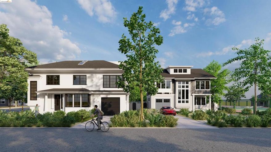 Fresh Price! Prime Rockridge Dream Home Opportunity! Create the home of your dreams & build equity or profit in coveted, walkable Rockridge block in sylvan creekside setting. Conceived by well known Developer Tom Anthony & Designer John Newton have full planning approval & ready to submit for issuance of building permits. Thoughtful design creates living experience for upscale homebuyers that will exceed their expectations for 21st century living. The home draws on the traditional styles that Rockridge is loved for, & feature open floorplans centered around large dramatic connected spaces for formal/informal living & entertaining. Grand folding patio doors expand the interior public rooms onto adjacent, level exterior creekside decks & patios. Featuring 4 bedrooms, including well-proportioned primary suite w/ soaking tub, walk-in shower, & spacious walk-in closet. Enjoy a contemporary work-from-home lifestyle w/ multiple private flexible bonus office options on each floor. Oversized single car garages allow for 2 cars off-street & storage. Or try SB-684 w/ more units! Located in Oakland’s favorite walkable neighborhood, steps from Rockridge BART, Market Hall, Trader Joes, & College Avenue’s shops & restaurants.