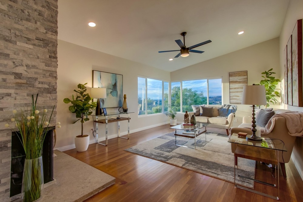 Seller will entertain offers between $729K & $779K. Gather family & friends around your cozy fireplace while enjoying SUNSET VIEWS this Spring in Your Beautifully Remodeled 3 Bed/2 Bath Home in Desirable WINDSOR HILLS of La Mesa! Prepare delicious meals in the new Chef Inspired Gourmet Kitchen with Open Floor plan for entertaining.Relax and unwind in your Private Master Suite complete with Gleaming Original Hardwood floors, Walk-in shower, and Spa inspired finishes. Hurry!This Home will sell fast!. Neighborhoods: Windsor Hills Equipment: Garage Door Opener, Shed(s) Other Fees: 0 Sewer: Public Sewer Topography: GSL
