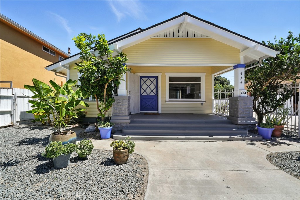 This distinctive four-unit property in Long Beach’s sought-after Rose Park neighborhood blends timeless Craftsman character with excellent investment potential. The front house, currently vacant and perfect for an owner-occupant, is a spacious three-bedroom, two-bath home showcasing original wood floors, built-ins, and a large, covered porch framed by classic columns. A private fenced yard enhances its appeal, making it an inviting home for someone who wants to live on-site while generating rental income from the other units.****
Behind the main house is a one-bedroom home with its own backyard, deck, and front porch. Two additional one-bedroom units complete the property, one located above the garages and the other above the rear of the front house, each offering natural light and functional layouts.
The oversized lot is thoughtfully designed with an electronic gated entry, four garages, five additional parking spaces, large storage rooms, and a shared laundry room. Recent exterior painting, including the front house, provides refreshed curb appeal.****
Positioned in Central Long Beach, this property offers easy access to everyday conveniences with neighborhood parks such as Rose Park, Carroll Park, and Bixby Park just minutes away. Local favorites along Retro Row, including coffee shops, boutiques, and restaurants, are close by, as well as Downtown Long Beach and the shoreline.