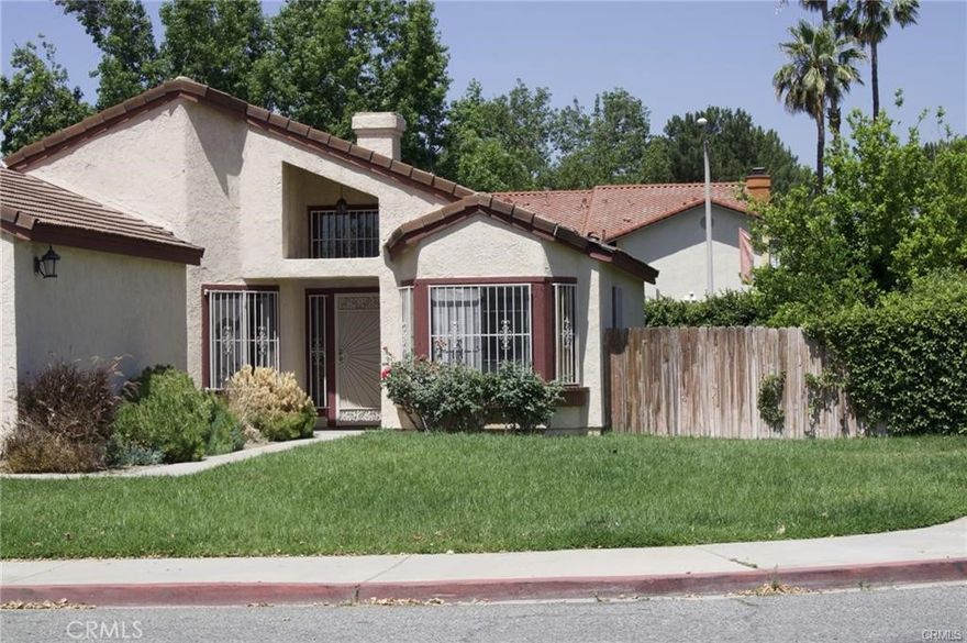 Mountain views from multiple rooms! This clean renovated single-story home nestled close to Badger Canyon Foothills sits next to a large park on a street lined with native California Sycamore trees, HOA pool & 2nd private park. Home's interior features vaulted ceilings, newer laminate floors, fireplace, modern greige paint color, automatic garage, stainless-steel GE profile fridge & oven, dishwasher, large master suite with walk-in closet & Ikea double vanity in the bathroom, a 2nd renovated bathroom with a tub/shower combo, central AC/heat, attic space, breakfast nook, & a 50-year tile roof. Living fence, St. Augustine grass, grafted lemon/grapefruit tree, automatic sprinklers, rosebushes, and an available landscaper for $65/month. Natural spring close to the house in an adjacent wash, giving an environmental charm to the area with birds and frogs. Located near Cal State San Bernardino and Shandin Hills, Badger Canyon is a nice hiking area within a few minutes. Spectacular views of Sycamore Canyon and the San Bernardino mountains. If you have kids in high school, the house is directly adjacent to the school. House is also within walking distance to California State San Bernardino University. Stater Brothers Grocery, Farmer Boys, Sushi, Chinese, Thai, Mexican, El Pollo Loco, and the Inland Empire favorite Baker's are close to the house. Home Depot and In-and-Out 10 minutes!