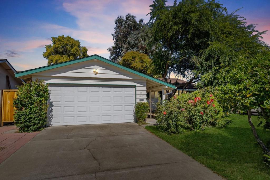 Welcome to 1147 Johnson Ave located in West San Jose's highly sought-after Lynbrook neighborhood - walking distance to top-rated schools including Lynbrook High - recently ranked among California's top high schools! This charming 3-bedroom, 2-bath updated home offers single-level living and sits on a desirable corner lot with wonderful curb appeal. A canopy of trees enhances the front yard with added privacy. A welcoming front porch and tranquil backyard setting create the perfect space for play or entertaining. Inside, enjoy beautiful hardwood flooring, fresh interior/exterior paint, dual-pane windows, recessed lighting, updated flooring. The flexible dining or family room offers versatility to suit your lifestyle. Updated kitchen features quartz countertops, stainless steel appliances and a convenient breakfast bar while the spacious living room boasts large picture windows overlooking the private backyard. Conveniently located just minutes from 280/85, Lawrence Expressway, Rainbow Park, shopping, dining and award-winning schools. This home perfectly combines style, location and everyday convenience.