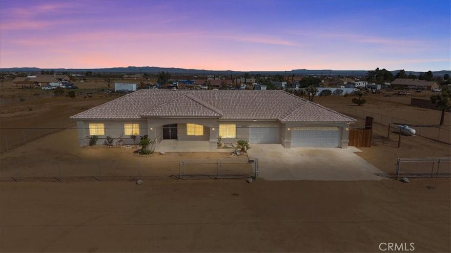 Welcome to 7536 Sunset Rd in Phelan, CA – a stunning High Desert horse property featuring a spacious 4-bedroom home (including 2 primary suites) and 3 bathrooms with 2,367 sq. ft. of living space on 2.3 acres of flat, usable land. Built in 2007, this Phelan home offers open-concept living, abundant natural light, and endless potential for multi-generational living, assisted living, or as an investment property. The land is perfect for horses, livestock, RV parking, or adding barns and additional amenities. Located in the highly regarded Snowline School District, you’re minutes from local markets, dining, and shopping. Healthcare is convenient with Heritage Medical in Phelan and Desert Valley Hospital in Victorville. Easy access to Hwy 138 and I-15 makes commuting simple, while nearby Wrightwood and Mountain High Ski Resort offer year-round outdoor recreation. Experience peaceful country living with modern convenience in this desirable Phelan horse property.