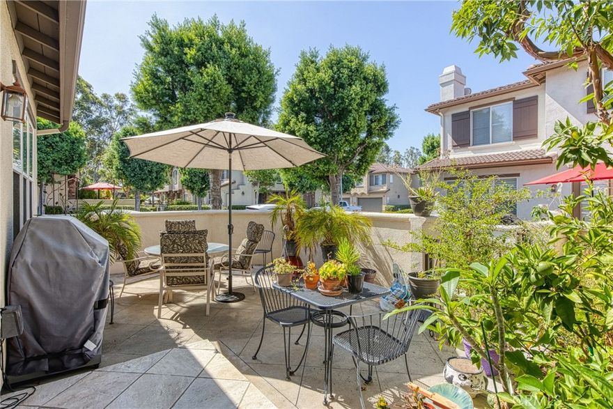 Nice condo in West Irvine Mandeville Community. 3 beds and 2.5 baths and a small loft upstairs for an office space.
 Upon entering, you'll be greeted by a living and dining area. Step through the French doors onto the expansive patio (not so small patio in this 
 community).The kitchen boasts the finest features, including exquisite Quartz countertops with the gas range and stainless steel appliances and
 a convenient walk-in pantry. Upstairs is a laminated wood flooring with a loft area which is designed as a home office(built in desk).
 Close to the Market place. Enjoy the community amenities such as Pool and Spa....
 Must See!!!!