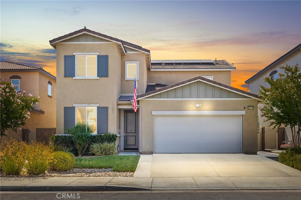 Just Listed in Lake Elsinore's sought-after Summerly community a stunning home!
This beautiful 2,049 sq ft two-story residence, built in 2020, offers 4 spacious bedrooms, 3 bathrooms, and a smart, open-concept layout perfect for modern living. The kitchen flows seamlessly into the dining and living areas, ideal for entertaining. Upstairs, you’ll find generously sized bedrooms, a primary suite with a walk-in closet, and well-appointed bathrooms. Central cooling ensures year-round comfort, and the manageable 3,920 sq ft lot with backyard turf means low maintenance without sacrificing outdoor space.
Situated in Summerly, residents enjoy access to community pools, splash zones, parks, walking trails, BBQ areas, and a golf course. Families will appreciate proximity to excellent schools such as Cottonwood Canyon Elementary, Canyon Lake Middle, and Temescal Canyon High. Just minutes away, you can catch a game or event at Storm Stadium, stroll the scenic lakefront, or explore nearby shopping, dining, and freeway access.
Whether you’re relaxing at home, enjoying the resort style amenities, or immersing yourself in Lake Elsinore’s vibrant recreational scene, this property delivers the perfect blend of convenience, comfort, and community.