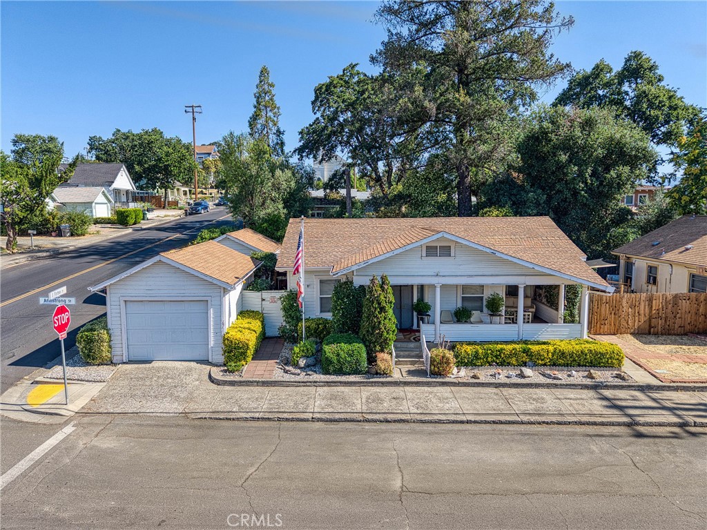 Discover the perfect blend of convenience and charm at 130 Armstrong St, Lakeport! Situated in the heart of downtown, this prime location offers easy access to local shops, eateries, and vibrant community events. Relax on the porch as the parades pass by or walk just a few blocks down to Xabatin Community Park. Whether you're seeking a cozy residence or a fantastic investment opportunity, this address puts you right in the center of everything Lakeport has to offer. ** VA assumable loan at 2.5, veterans and non-vets eligible**. Loan Balance approximately 260k. Reach out for details.