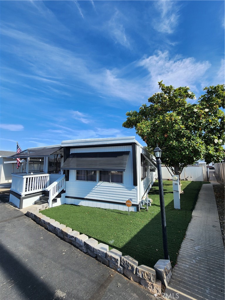 Welcome to this beautifully remodeled and well-maintained 2 bedroom, converted into a 3 bedroom, 2 bathroom mobile home located in the peaceful Bel Aire Mobile Estates community in Yucaipa. This spacious home features an open floor plan with a bright living room, perfect for relaxing or entertaining guests. The kitchen offers ample cabinet space and flows seamlessly into the dining area. Enjoy the convenience of in-unit laundry and a 2 car covered carport for easy parking. Outside, a private patio provides the perfect space for morning coffee or evening unwinding. The community is quiet, friendly, and includes amenities such as a clubhouse for your entertainment, a playground for children, a pool to enjoy during the summer days, and an indoor spa for the colder winter months. With nearby shopping, dining, and freeway access, this home is both comfortable and conveniently located. Don’t miss this great opportunity!