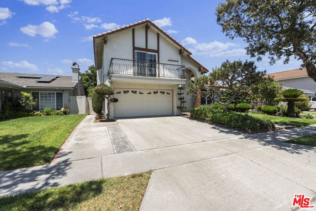 Welcome to 12525 Semora St - a south-facing turnkey home located in one of the most sought-after areas in Cerritos and in the award-winning ABC Unified School District that is perfect for raising your family. This thoughtfully designed floor plan includes 4 bedrooms upstairs, including a primary suite with its own private en-suite bathroom. At the heart of the home is the chef's kitchen that features a breakfast counter and flows into a spacious family room - perfect for entertaining and everyday living. As soon as you step into the house the living room's dramatic vaulted ceiling gives the home an immediate sense of volume, while brand-new carpet and laminate flooring provide a fresh, contemporary canvas for your own style. The newly finished backyard is perfect for hosting summer barbecues and weekend gatherings. Additional features include a downstairs laundry room, a 2 car garage, and an upstairs balcony perfect for having a nightcap. Don't miss this rare opportunity to own a true gem in Cerritos!