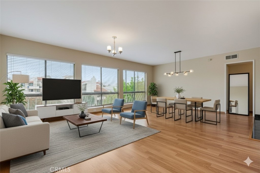 A rare offering for a MOVE IN READY, TOP FLOOR PENTHOUSE WITH A SINGLE LEVEL LAYOUT in one of Encino’s most conveniently located communities close to shops, fine dining and places of worship. This home is larger than many of the starter houses in the area at roughly half the price. As you enter the home you are greeted by the grand entertainer’s great room with floor to ceiling windows that flood the home with natural light. The remodeled cook’s kitchen features stainless appliances, quartz countertops, newer cabinets and a breakfast bar top. The extra-large master suite features a large walk-in closet and remodeled bathroom with newer vanity with quartz countertops. The guest bedrooms are also generous in size with an additional remodeled guest bathroom.
Villa Encino is a secure, gated community in the heart of Encino with amenities including a pool and BBQ area. Amazing location just minutes away from places of worship, popular Ventura Blvd, the 101 Freeway & the finest restaurants, shops, and nightlife that Encino has to offer. HOA dues include water and trash utilities for added value. A true getaway to call home.