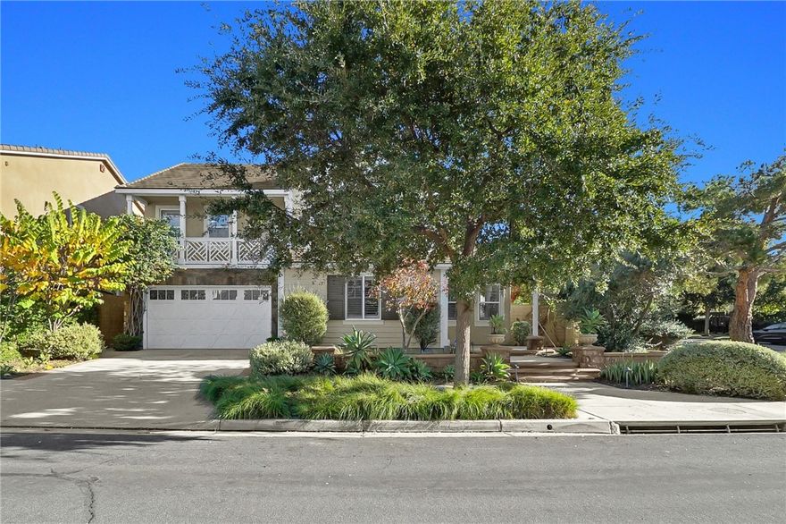 Exceptional resort-style home on a rare 7,000+ sqft corner lot—truly one of a kind in Irvine. This beautifully upgraded residence offers a spacious great room and a gourmet kitchen featuring a large walk-around island, GE Monogram appliances, butler pantry, walk-in chef’s pantry, and a newly installed built-in refrigerator. Accordion doors open to an expansive California room with travertine flooring and a fireplace for seamless indoor-outdoor living.

The first floor includes a private guest suite and formal dining room. Upstairs are three additional ensuite bedrooms and a generous loft. The primary suite features a large walk-in closet with built-in organizers, a separate shower, and an extra-deep soaking tub.

The professionally designed backyard showcases an infinity-edge spa with cascading waterfalls, fire features, a putting green, fruit trees, and multiple entertaining areas. A rare three-car tandem garage offers exceptional convenience and storage—hard to find for homes of this size in Irvine. 

A truly standout property combining luxury, privacy, and a uniquely sized lot. Solar is paid off