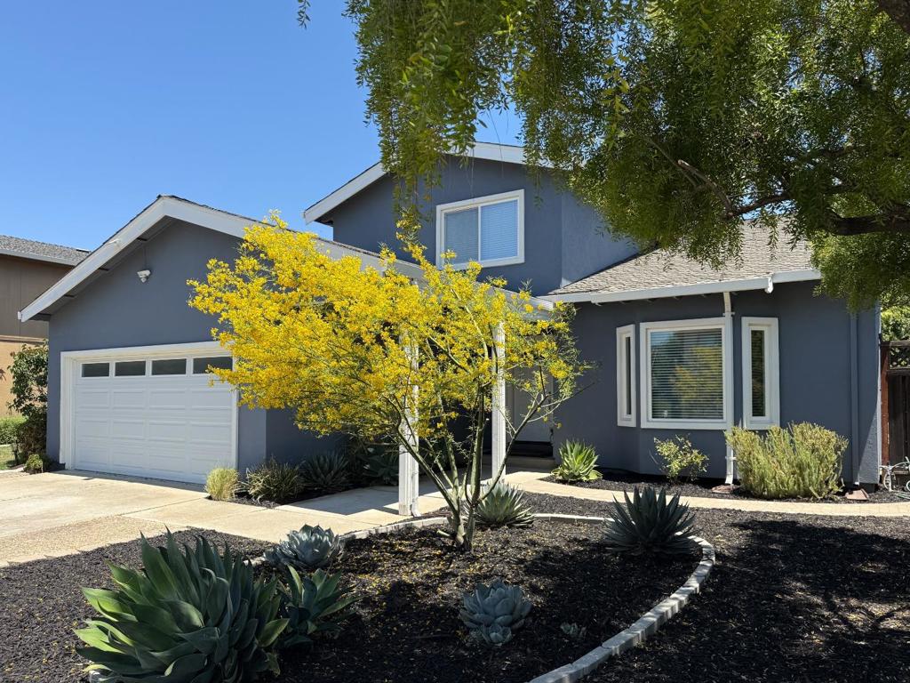 Welcome Home! As soon as you walk into this beautifully updated 4 bed, 3 bath home near the sought-after Countryside Villas area of Morgan Hill, its clear youve found something special. This home features a remodeled gourmet kitchen with crisp white cabinetry, open shelving, granite counters, stainless steel appliances, including a premium dual oven range, walk-in pantry, and breakfast bar all perfect for cooking, casual dining, and entertaining. The adjacent family room overlooks the peaceful backyard. The open concept design flows seamlessly into the spacious living and dining areas in the front, accented by high ceilings, natural light and neutral tones ready for you to express your style. A full bedroom and bath downstairs is ideal for guests or multi-gen living. Upstairs you will enjoy 3 large bedrooms, including a huge primary suite, as well as 2 beautiful baths. All bathrooms have been tastefully updated with white subway tile, quartz counters, and modern fixtures, creating spa-like retreats for all. Included is a generous indoor laundry room. Out back you will enjoy relaxing under the huge gazebo - perfect for outdoor gatherings. Just minutes to shopping, parks, and schools - including Sobrato HS. Easy access to Hwy 101. This amazing turn-key home is a must see!