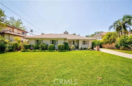 Price reduced. Huge lot size, over 10,000 square fee. A Wonderful place to call "Home", it provides an excellent 4 bedrooms/ 3 bathroom floor plan and nicely situated within a quiet neighborhood of the good Arcadia School District. The large family room was added in 2004 with lovely views of the beautiful and massive backyard ~great for playing ball or children activities! This well-maintained and charming home features hardwood floors, remodeled gourmet kitchen & bathrooms, Central A/C & Heat, recessed lighting, copper plumbing. Bonus den can also be converted to an office or exercise room. Living room with fireplace, open floor plan, a huge Family room with dining area, master suite features a walk-in closet and a nice bathroom, plenty of cabinetry and storage spaces. Front and Rear yards are Beautifully landscaped and tenants may enjoy 8 types of tasty fruit trees at backyard. Plenty of parking within long driveway and attached 2 car garage with direct access to the laundry room. A Must-see to appreciate!