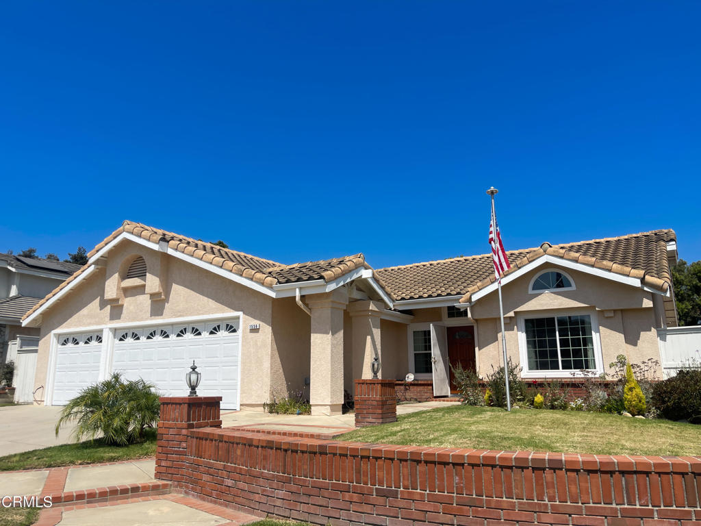 Landlord pays for water, gardener, and trash! Nestled in the highly desirable Las Posas neighborhood, this single-story home offers the perfect blend of comfort, style, and everyday ease. With four bedrooms and two baths, the thoughtfully designed floor plan feels open and inviting, highlighted by soaring ceilings, durable vinyl flooring, and a warm family room with a stunning fireplace. The spacious kitchen with quartz counters and ample storage makes cooking and entertaining a joy, while the fourth bedroom offers the flexibility of a home office or creative space. Step into the spacious primary suite with its walk-in closet and modern ensuite with dual sinks--your own private retreat. Outdoors, the expansive backyard provides plenty of room to relax, play, or garden, and nearby Lokker Park adds even more opportunities for recreation. With double-pane windows, central heating and A/C, indoor laundry, and a 3-car garage, this home combines modern updates with everyday convenience in one of Camarillo's most sought-after communities. Rent includes water, trash, sewer, and gardener.