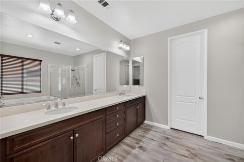 Tiny photo for 28800 Mahogany Trail Way, Menifee, CA 92584 (MLS # SW26085447)