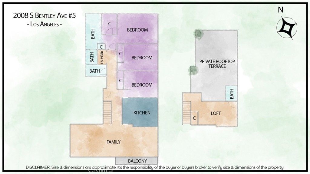 Photo of 2008 S Bentley Avenue #5, Los Angeles, CA 90025 (MLS # CV25156517)