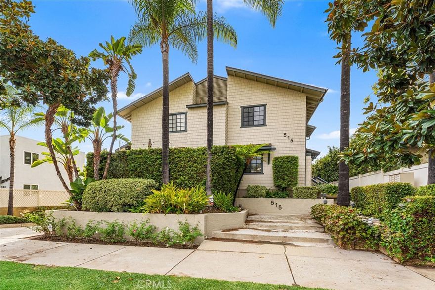 Discover timeless charm and modern comfort in this beautifully maintained 3-bedroom, 3-bath Craftsman-style townhouse tucked away on a peaceful street near South Lake Avenue in Pasadena. This move-in ready home features an open-concept floor plan with rich hardwood floors, recessed lighting, and high ceilings that create an inviting, spacious atmosphere. The living room offers a cozy fireplace, patio access, and elegant shutters, seamlessly flowing into the dining area and bright kitchen with stainless steel appliances, range with ventilation, and breakfast bar seating. Upstairs, you’ll find two generous master suites with vaulted ceilings, ceiling fans, and oversized walk-in closets, each with private baths and thoughtful design details. A convenient laundry area sits between the bedrooms for added ease. On the lower level, a versatile bonus room is adjacent to a utility/basement area currently utilized as storage, offering excellent potential to be converted into an extra bathroom. Additional highlights include central A/C, attic storage, and a direct-access oversized 2-car garage. Perfectly situated near the Playhouse District, South Lake, and Old Town Pasadena, this home blends classic craftsmanship, comfort, and convenience in a truly prime Pasadena location you won’t want to miss.
